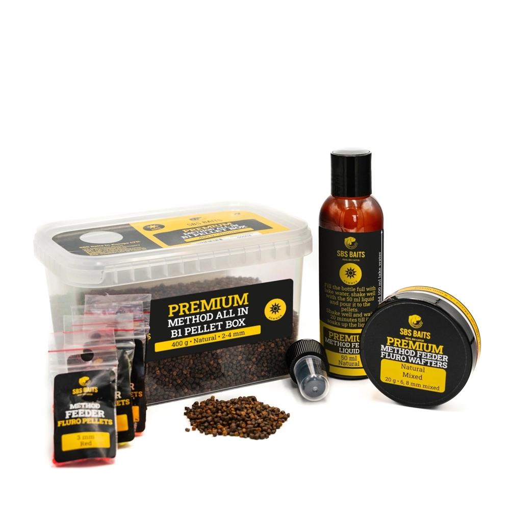 SBS PELETE PREMIUM METHOD BOX ALL IN B1 400G N-BUTYRIC
