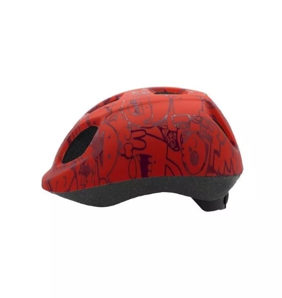 KACIGA-BELLELLI RASCALS crvena 48-54cm