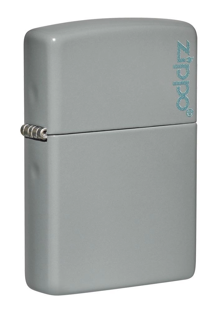 UPALJAČ ZIPPO FLAT GRAY LOGO Z49452ZL