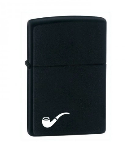 UPALJAČ ZIPPO BLACK MATTE PIPE LIG 218PL