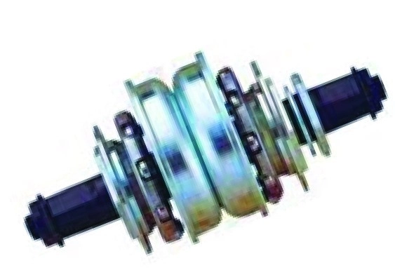 SR.POGON-OSOVINA KOMPLET BMX ČETVRTASTI NA NAVOJ